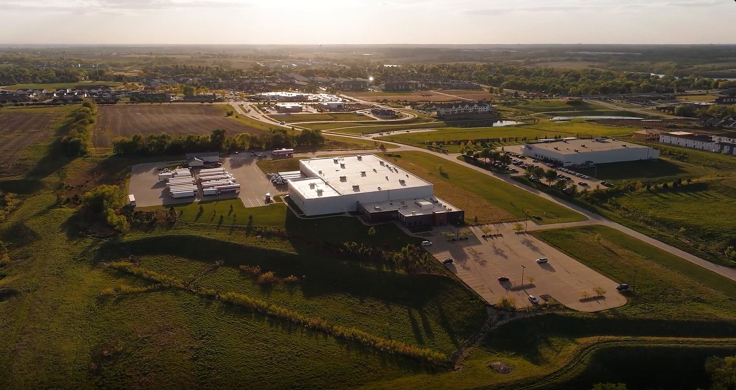 Capital City Fruit new facility aerial view