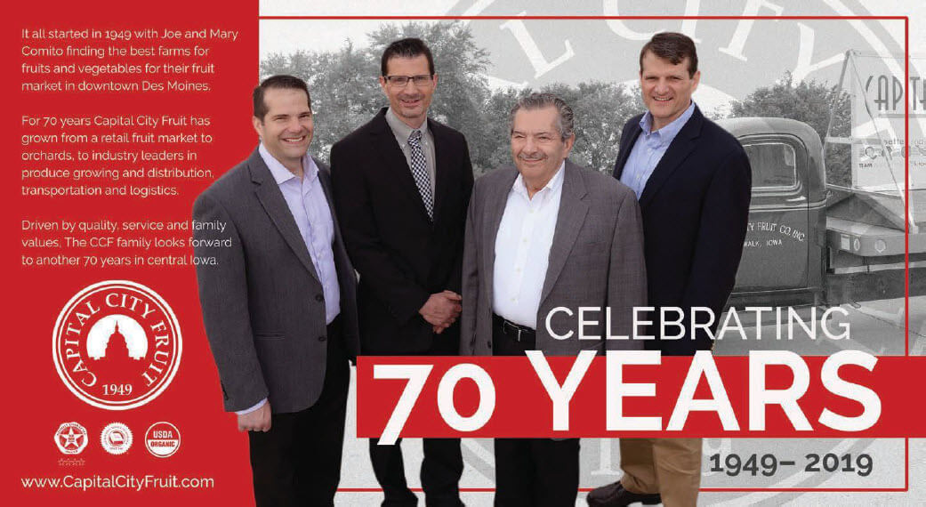 Capital City Fruit celebrating 70 years